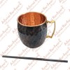 Hammered Pure Copper Moscow Mule Mug